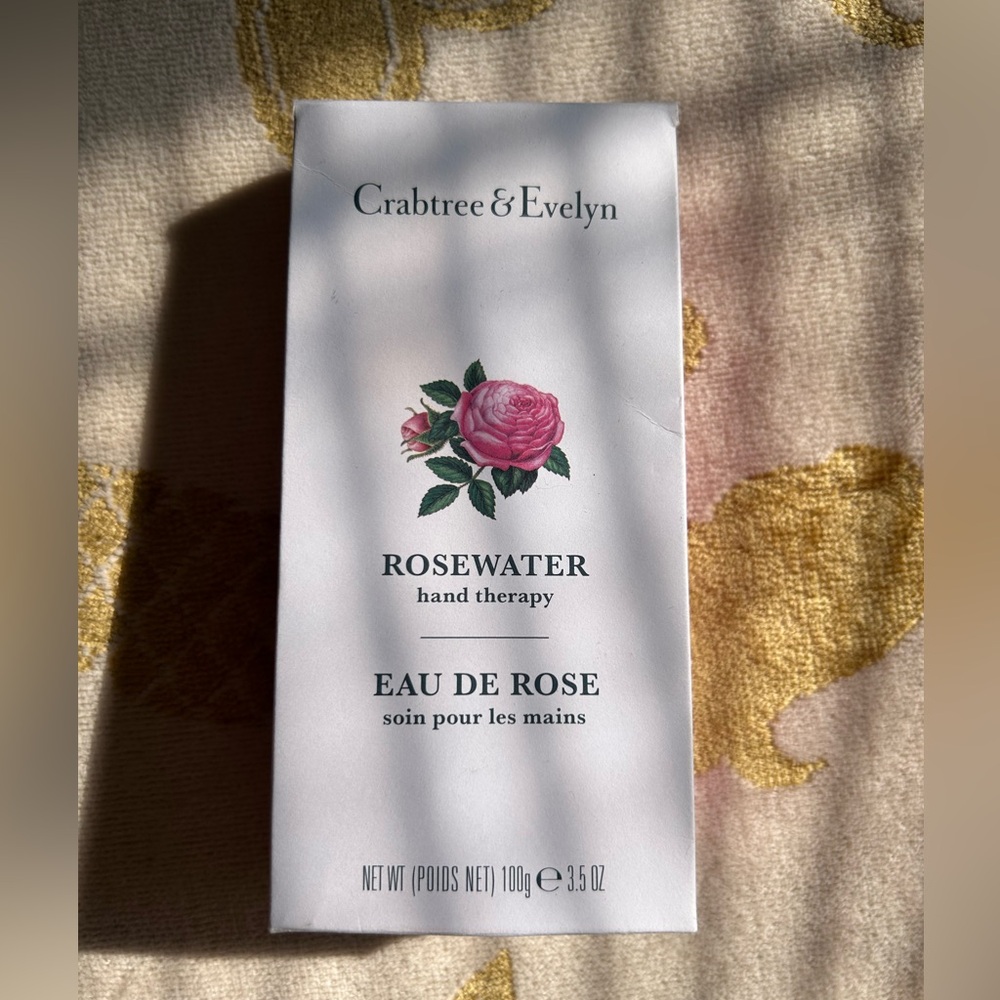 Crabtree &‎ Evelyn Rosewater Hand Therapy Eau De Rose 3.5 oz New/Sealed lotion